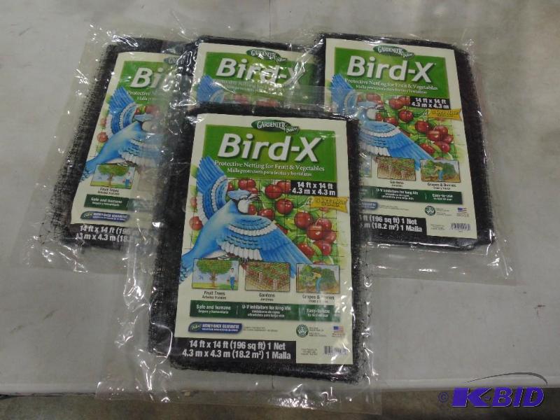 New - Lot of (4) Bird-X Protective Netting fo...