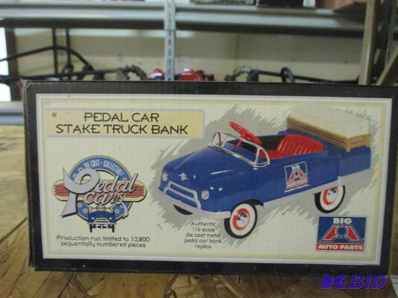 lot 53 image: NIB Pedal Car Bank...