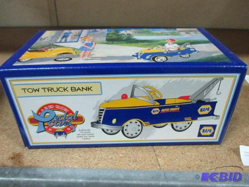 lot 64 image: NIB Pedal Car Bank...