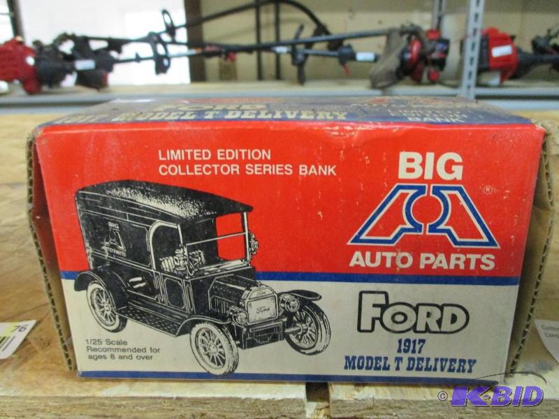 lot 76 image: NIB Big A 1917 Model T Bank...