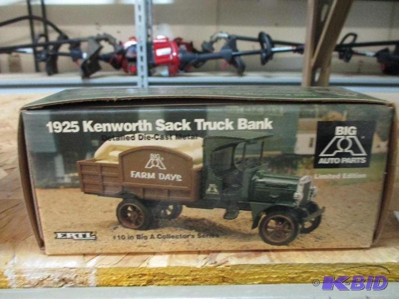 lot 79 image: NIB Big A 1925 Kenworth Truck Bank...