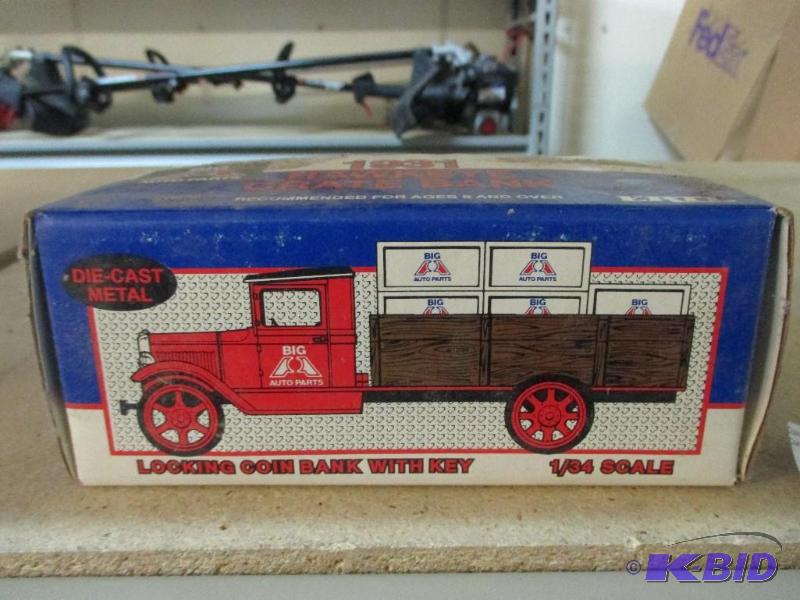 lot 81 image: NIB Big A 1931 Hawkeye Truck bank...