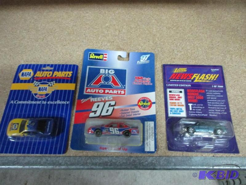 lot 90 image: 3 NIB Misc cars...