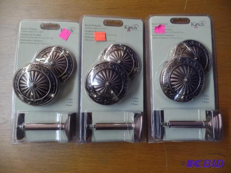 Brand New Knob Tiebacks
