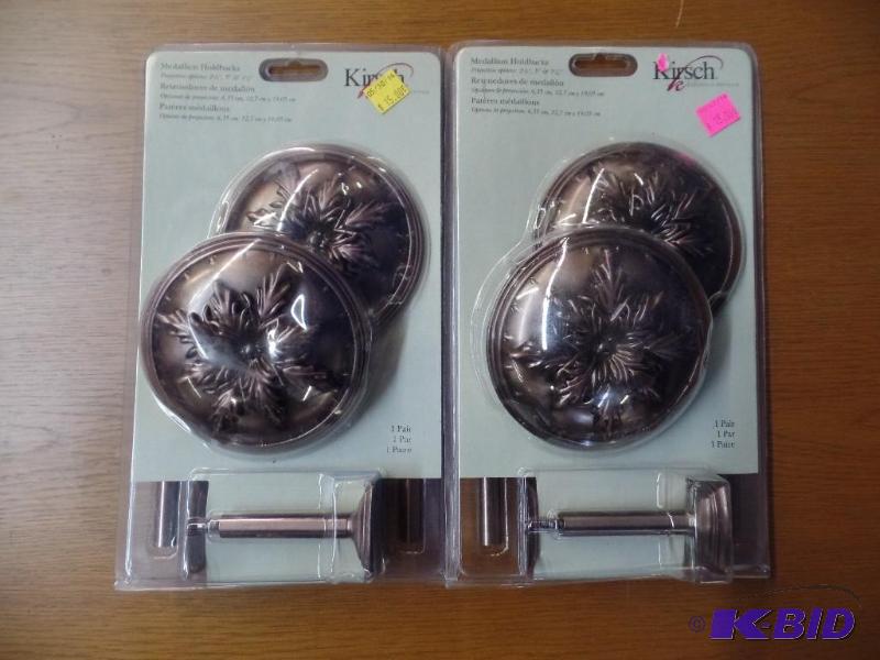 Brand New Medallion Holdbacks