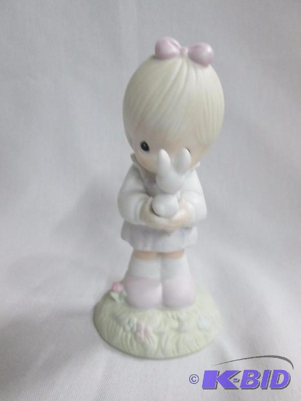 lot 11 image: Precious Moment Figurine