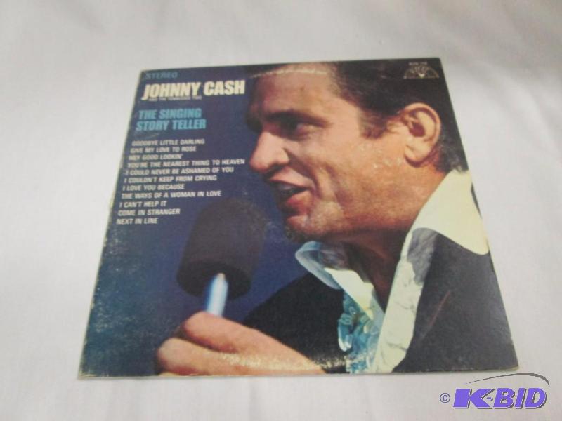lot 40 image: Johnny Cash Vinyl Record