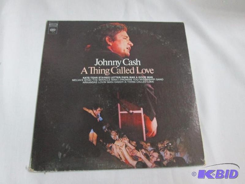 lot 45 image: Johnny Cash Vinyl Record