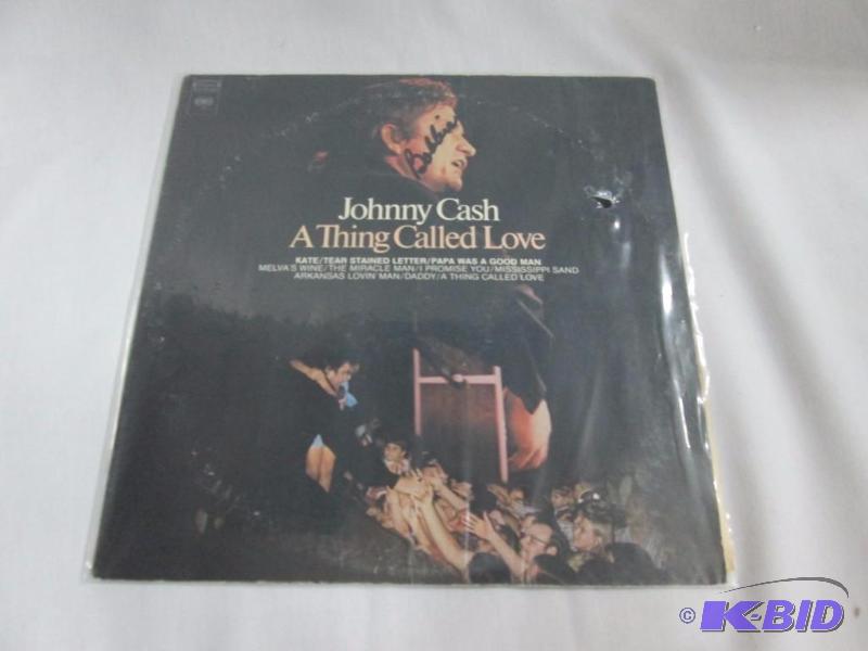 lot 46 image: Johnny Cash Vinyl Record
