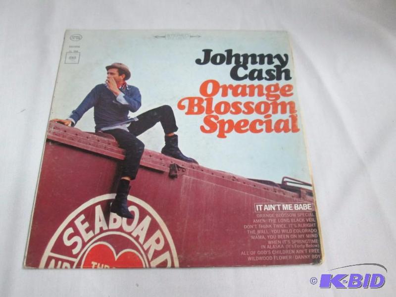 lot 47 image: Johnny Cash Vinyl Record