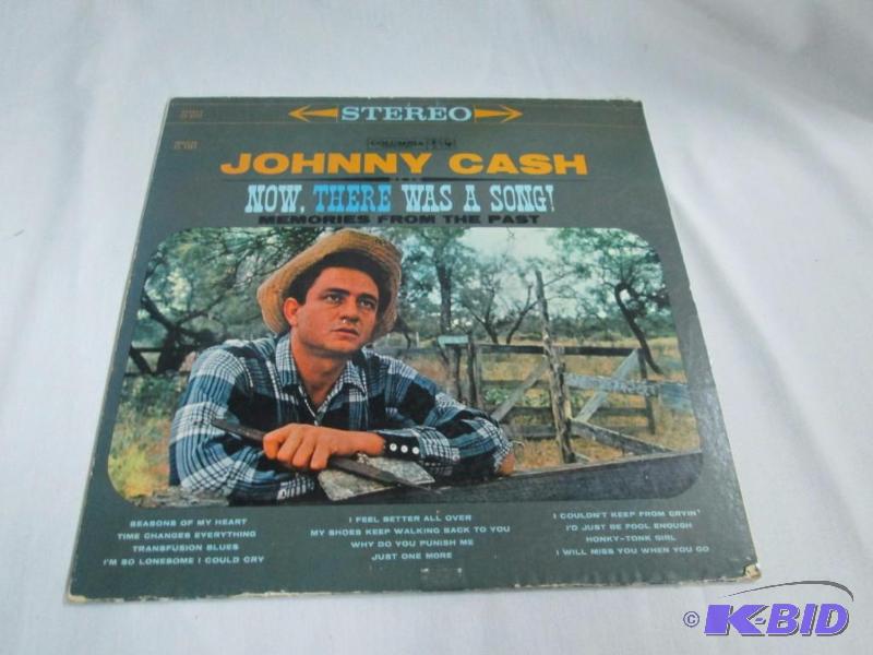 lot 48 image: Johnny Cash Vinyl Record