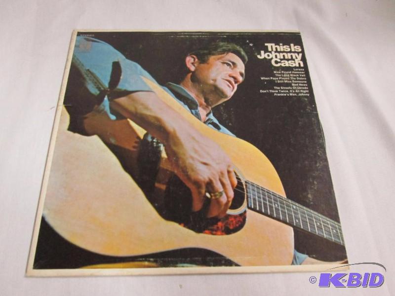 lot 49 image: Johnny Cash Vinyl Record
