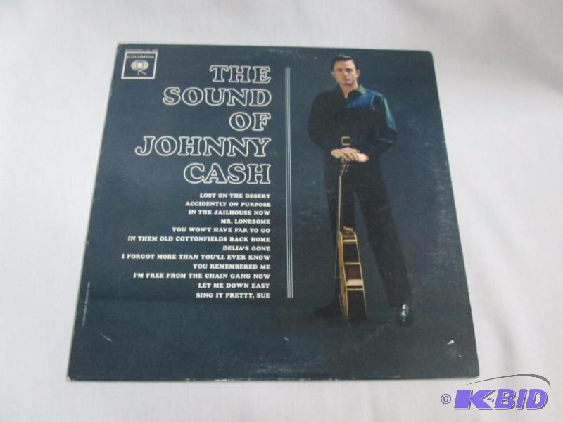 lot 50 image: Johnny Cash Vinyl Record