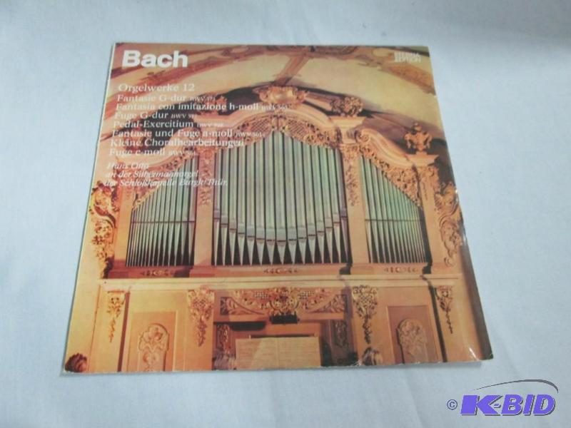 lot 51 image: Johann Sebastian Bach Vinyl