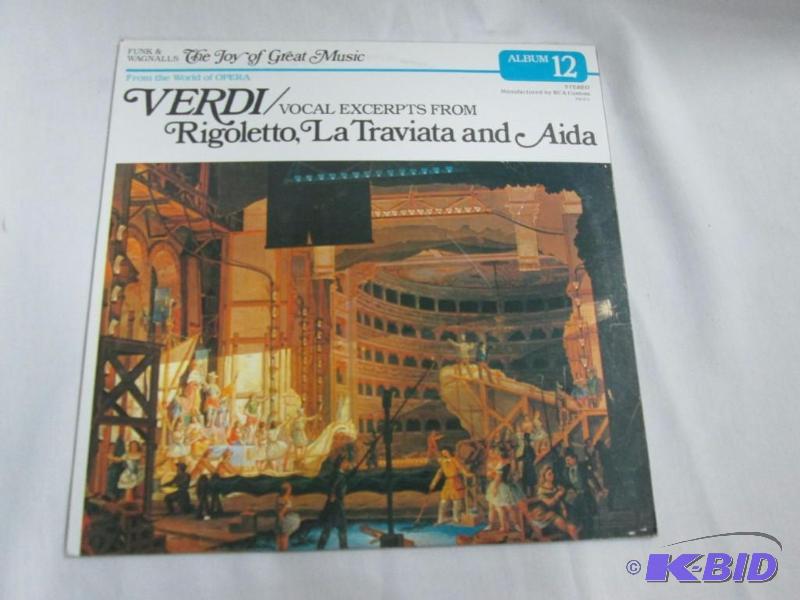 lot 52 image: Album From The World of Opera Vinyl