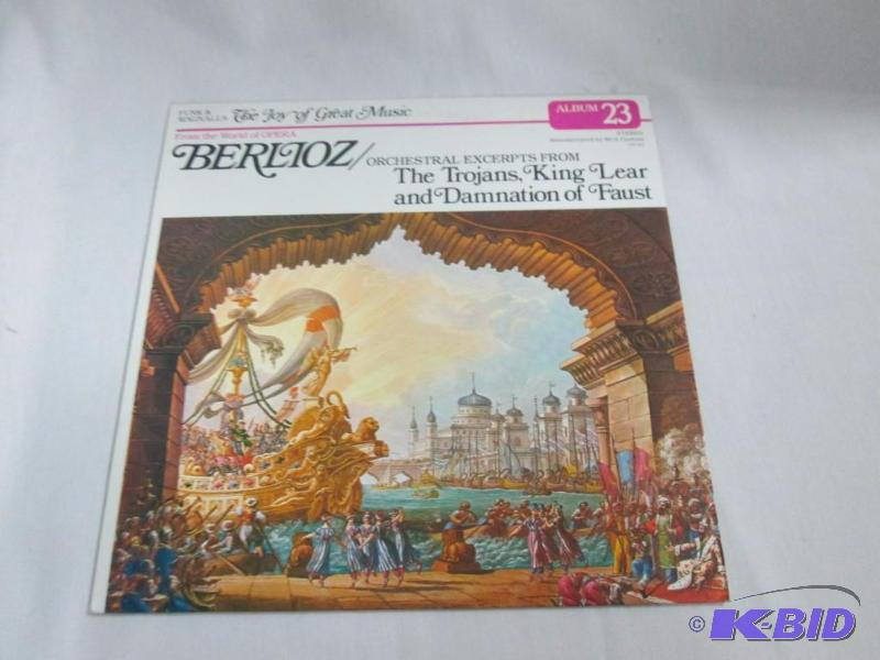 lot 55 image: Album From The World of Opera Vinyl Record