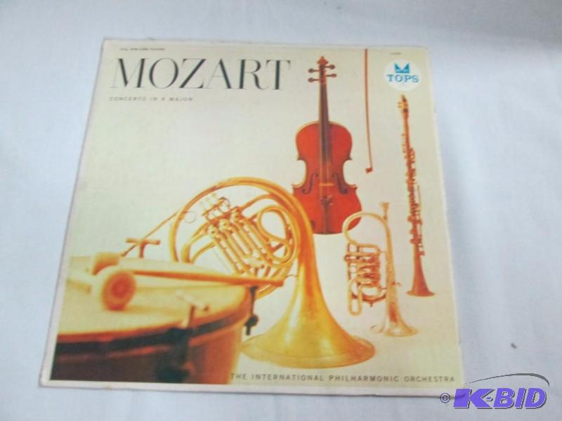 lot 61 image: Mozart Vinyl