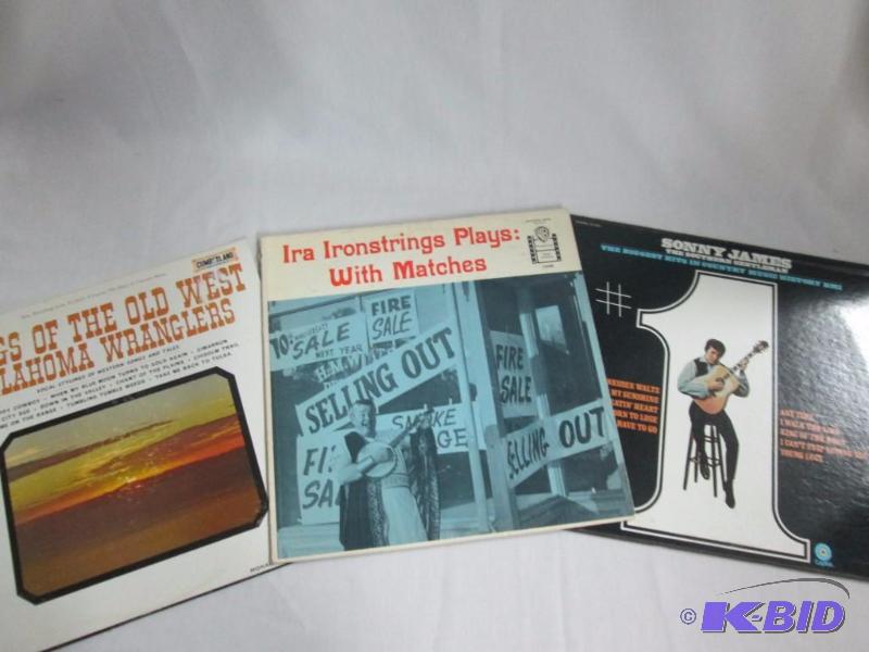 lot 70 image: 3 Vinyl Records
