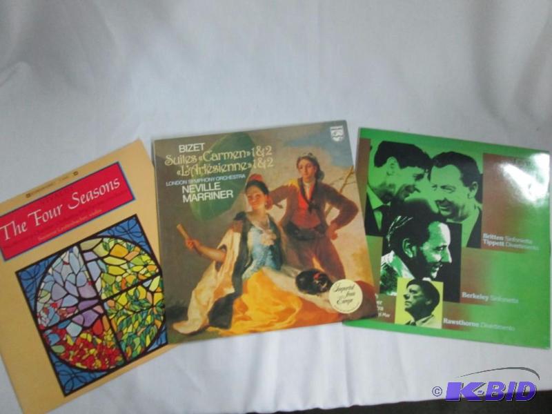 lot 75 image: 3 Vinyl Records