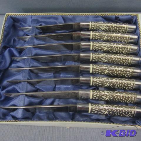 lot 107 image: German Solingen Knife Set