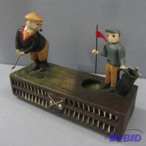lot 111 image: Mechanical Golf Bank