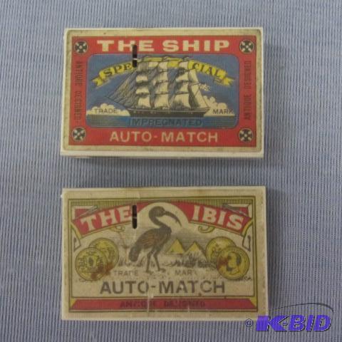 lot 120 image: Auto Match Lighters