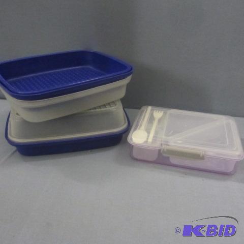 lot 142 image: Tupperware & To Go Servers