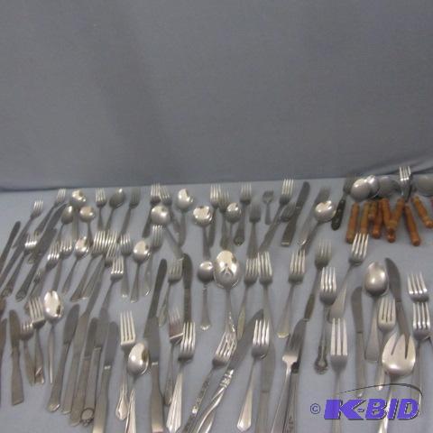 lot 150 image: Stainless Tableware