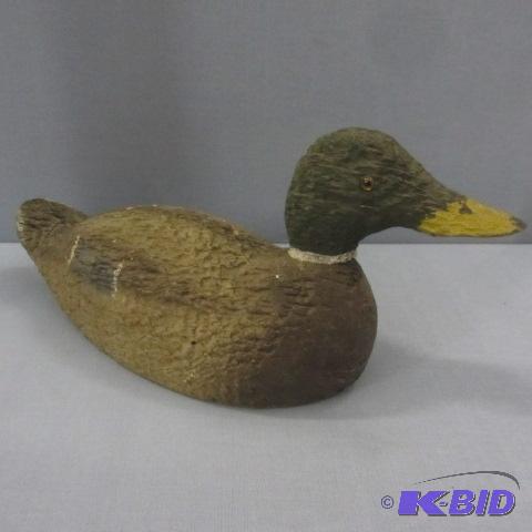 lot 151 image: Antique Mallard Decoy