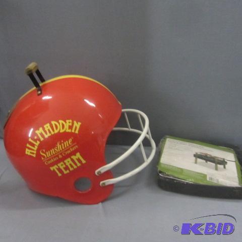 lot 168 image: Football Helmet & Grill