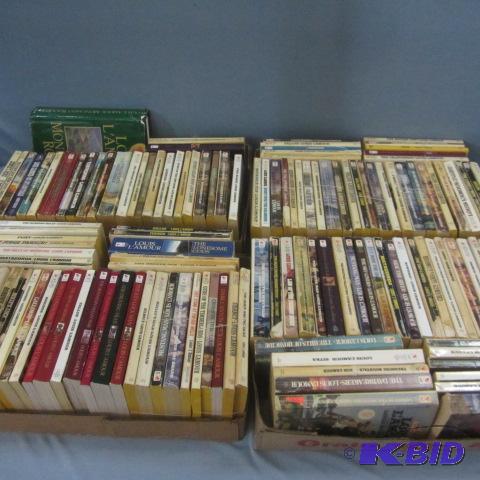 lot 185 image: Louis LAmour Books