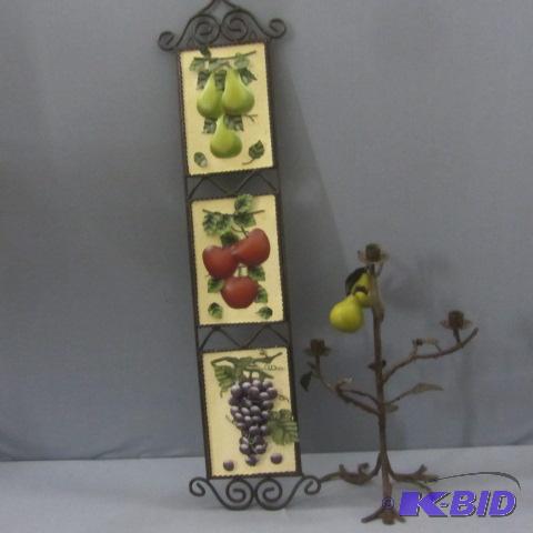 lot 218 image: Kitchen Fruit Decor