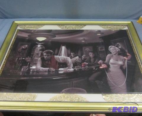 lot 233 image: Java Time, Elvis, Dean, Monroe, Bogart
