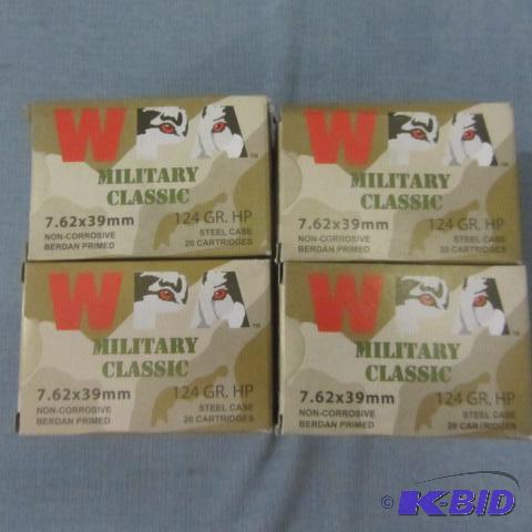 lot 25 image: Ammo 7.62x39mm