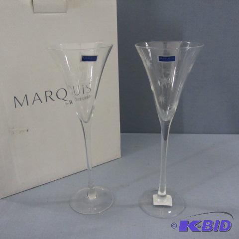 lot 267 image: Waterford Celebration Flutes