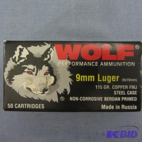 lot 28 image: Ammo 9mm Luger