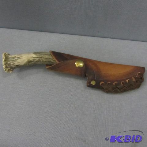 lot 38 image: Jacobs Stag Handle Knife