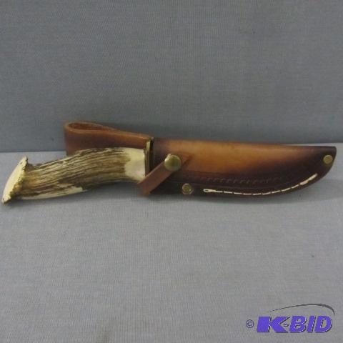 lot 39 image: Jacobs Stag Handle Knife