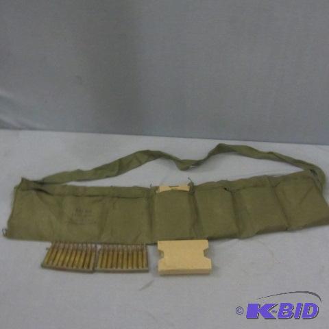 lot 46 image: US Army Vietnam Era Bandolier