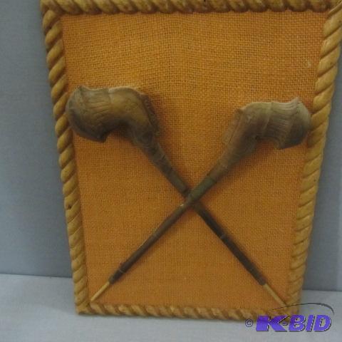 lot 78 image: Antique Turkish Tobacco Pipes