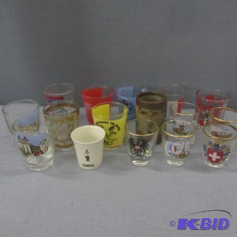 lot 81 image: Shot Glasses