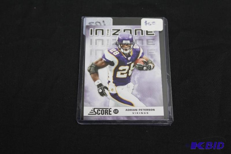 Collectable Football Card in Protective Case...