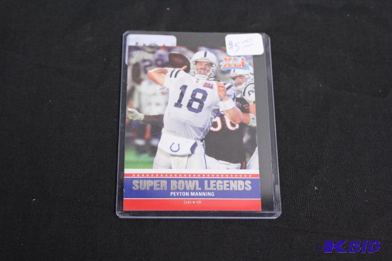 Collectable Football Card in Protective Case...