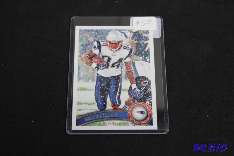 Collectable Football Card in Protective Case...