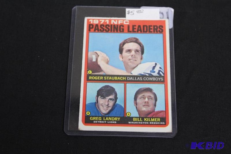 Collectable Football Card in Protective Case...