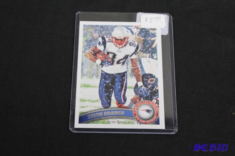 Collectable Football Card in Protective Case...