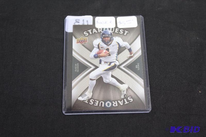 Collectable Football Card in Protective Case...