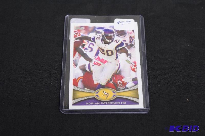 Collectable Football Card in Protective Case...