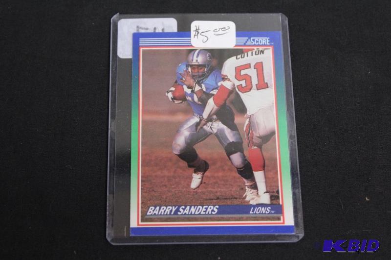 Collectable Football Card in Protective Case...