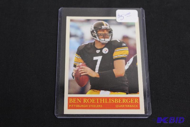 Collectable Football Card in Protective Case...